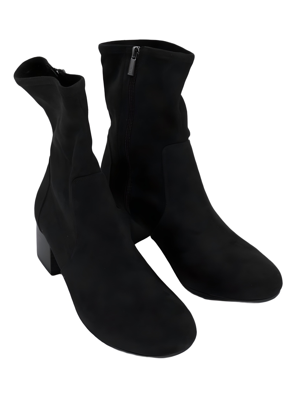 Kenneth Cole Reaction Road Stretch Black Ankle Boots Size 9.5M